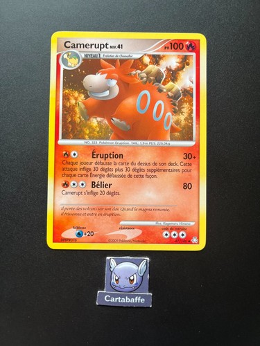 Carte pokémon camerupt 146 - carte,