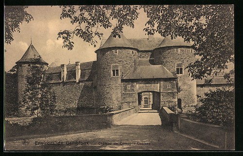 Cpa corroy château le - corroy-le-château,,