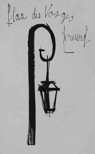 Bernard buffet place - buffet, :