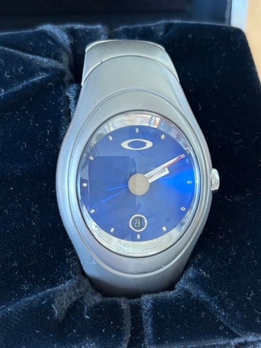 Oakley timebomb watch metallic - oakley,