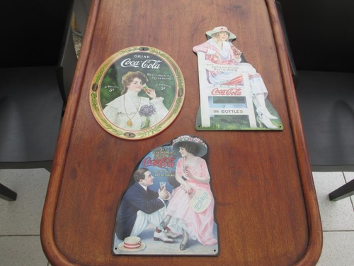 Coca cola 3 plaques - , .