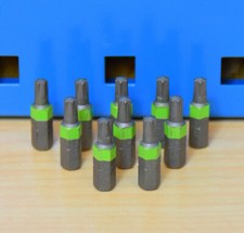 10 Pièce Würth AW25 Bit 1/4 Pouces 25mm Long Bits Aw 25 Vis Leucht-Grün