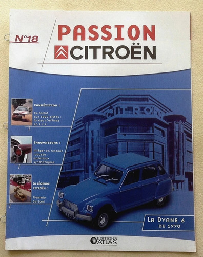 Fascicule passion citroen - passion,