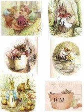 BEATRIX POTTER  SIX DIFFERENT