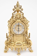 Baroque Montre En Laiton De