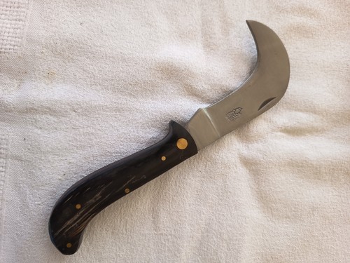 Couteau serpette pliante - couteau,