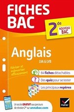 Fiches bac Anglais 2de: nouveau programme de Seconde ... | Livre | état très bon