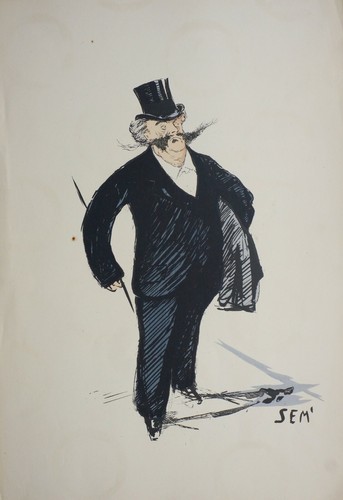 Lithographie originale sem - lithographie,
