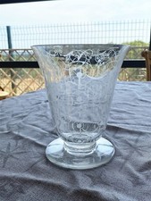 BACCARAT Grand vase en cristal