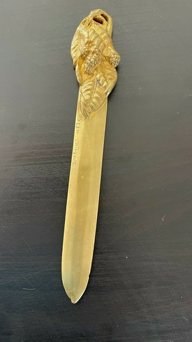 Rare coupe papier - , bronze