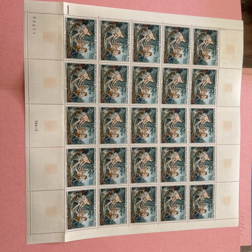 Planche timbres 1652 - planche,