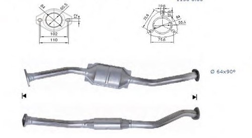 Catalyseur neuf jumper - catalyseur,
