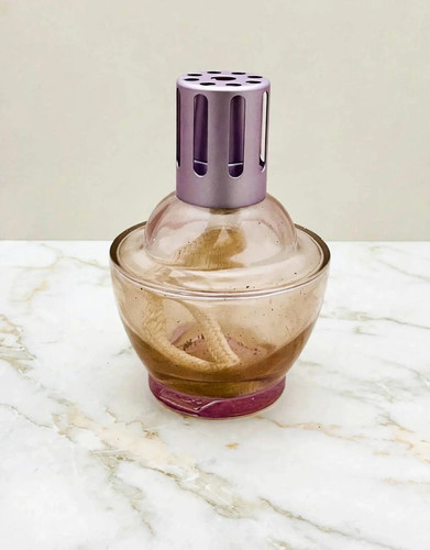 Lampe berger vintage verre - lampe,