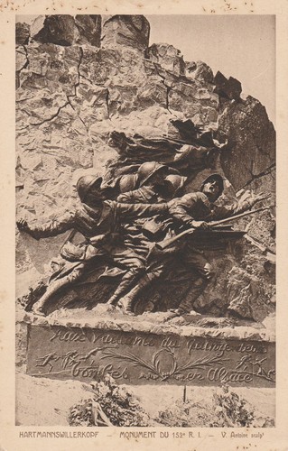 Postcard hartmannswillerkopf - postcard,