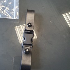 Porte Casque Clip, Cuir Noir Neuf Tactique. Gendarmerie Police CRS