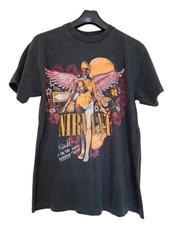 T-shirt gris délavé vintage