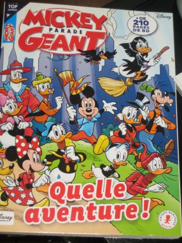 Bande dessinée mickey parade - bande,