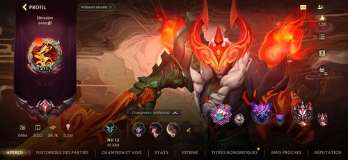 Compte league legends wild - legends,