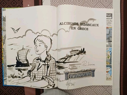 Alcibiade chez les grecs - bd,