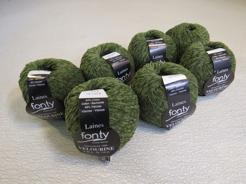Laines fonty velourine yarn - velourine,