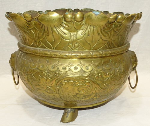 Joli cache pot ancien - cache,