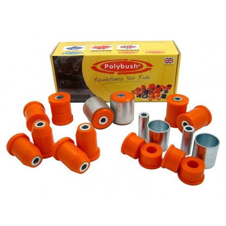 Kit silentbloc polybush orange - kit,