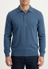 Pull pull en laine col banet