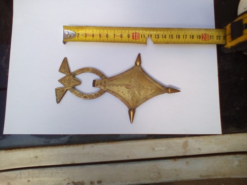 Croix sud touareg laiton - du,