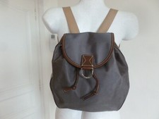 LANCEL SAC A DOS  TOILE