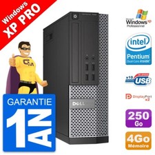 PC Dell OptiPlex 7020 SFF Intel G3220 RAM 4Go Disque Dur 250Go Windows XP