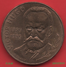 10 FR VICTOR HUGO 1985 COMMÉMORATIVE GADOURY N°819 ETAT VOIR PHOTO ET DESCRITIF