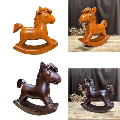 Cheval bascule bois - cheval, en