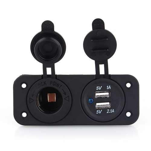 Double prise pour usb - prise,