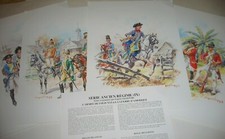 Série de 4  PLANCHES