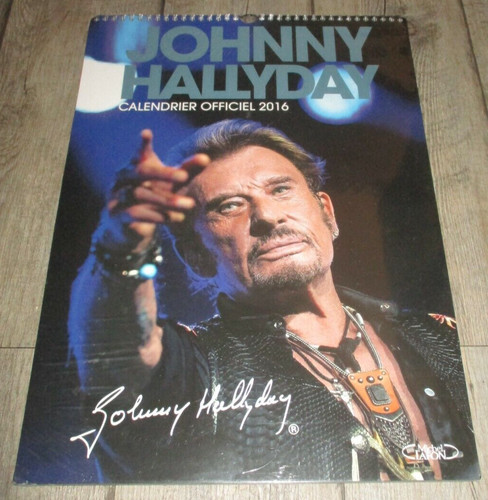 Johnny hallyday calendrier - johnny, a