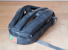 casque boudin  3B made in Italy vintage cuir véritable  vélo course neuf époque