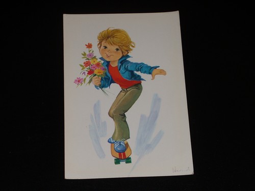 Carte postale enfant l - enfant,