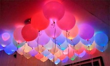 LED Ballons 48 Paquet Allumer