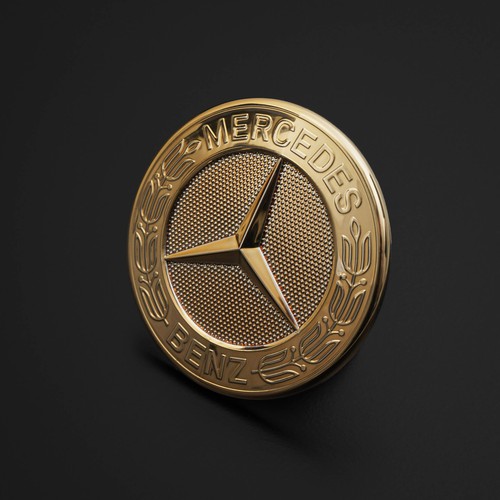 Emblème mercedes étoile - mercedes,