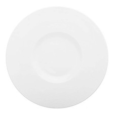 Set 6 Vaisselle Étages Madrid Blanches Porcelaine Ø 29 CM GURAL Restaurant