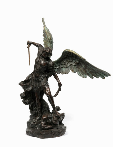 Michel terrassant dragon - le,