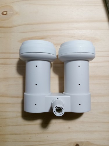 Double tête satellite - double, lnb/