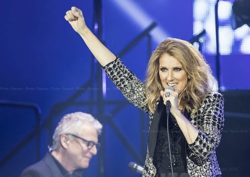 Photo céline dion portrait - a4,