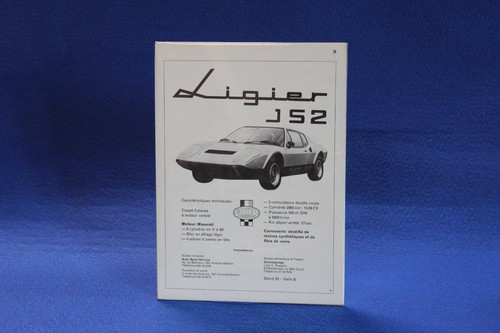 Ligier 1975 publicité - –,