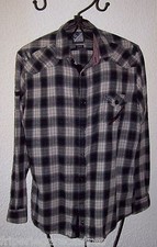 IMPORT USA/CANADA Jolie CHEMISE "Bucheron" Flanelle UB, Taille M --- (CCUSA_048)