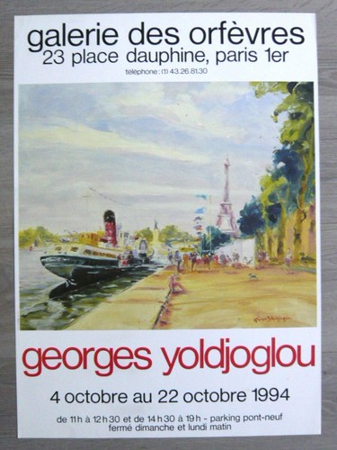 Yoldjoglou georges affiche - yoldjoglou,