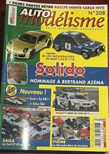 Auto Modélisme 208 Janvier 2015 Spark Minichamps Norev Solido Bertrand Azema Kik