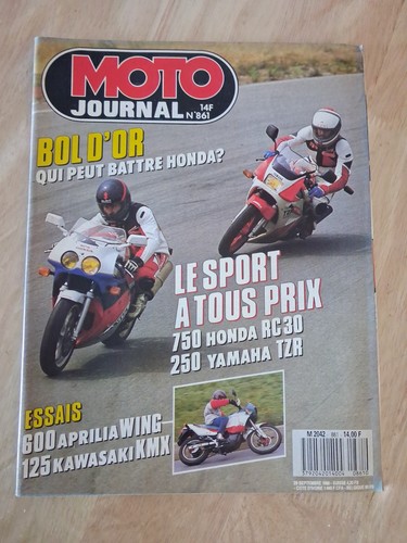 Moto journal 1988 - moto, honda