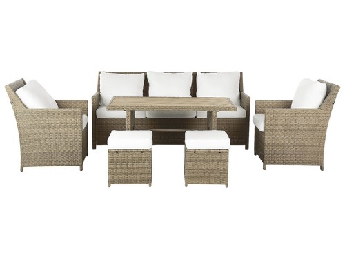 Beliani salon jardin avec - jardin,