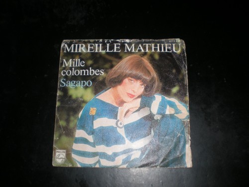 Vinyle mireille mathieu - sp,